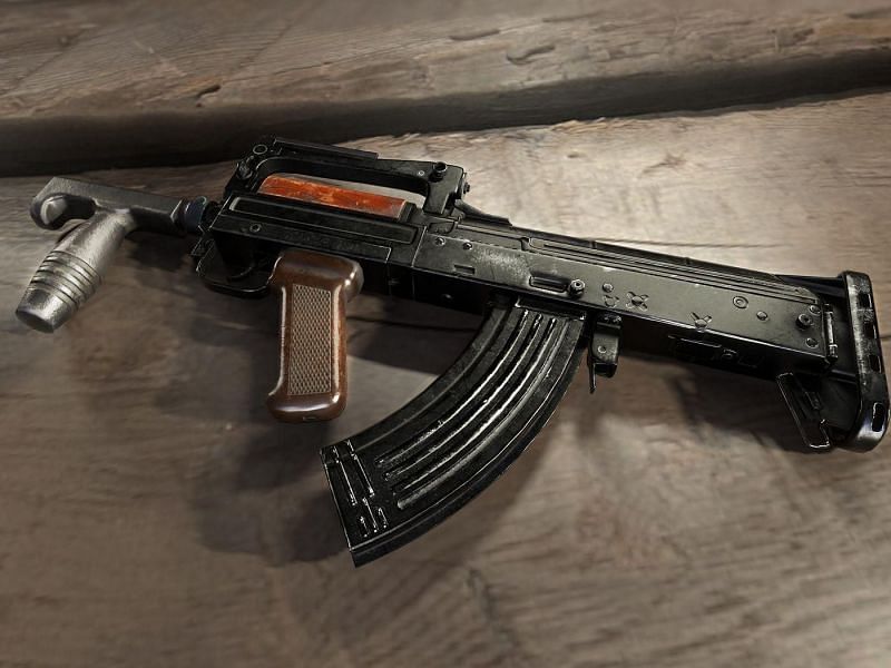 Groza - One of the guns in PUBG Mobile (Picture Courtesy: wallpapercave.com)