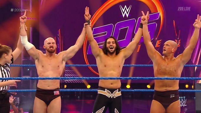 One-Two-Three join forces on 205 Live!