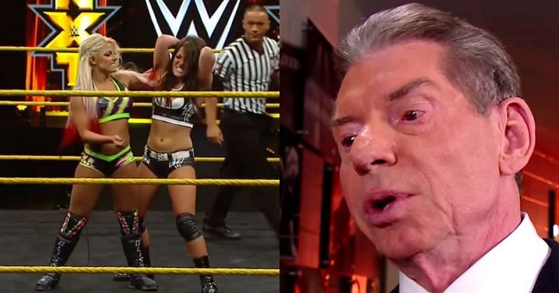 Alexa Bliss vs. Tessa Blanchard (NXT, 2016), Vince McMahon