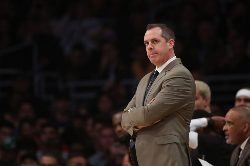 LA Lakers head coach Frank Vogel