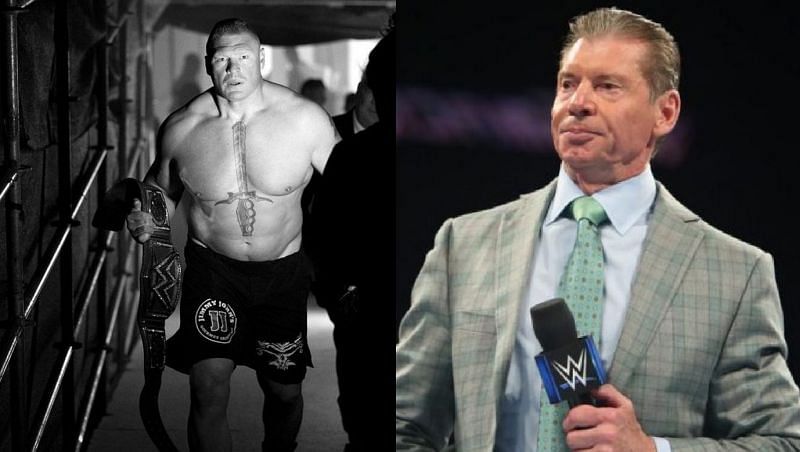 Brock Lesnar and Vince McMahon
