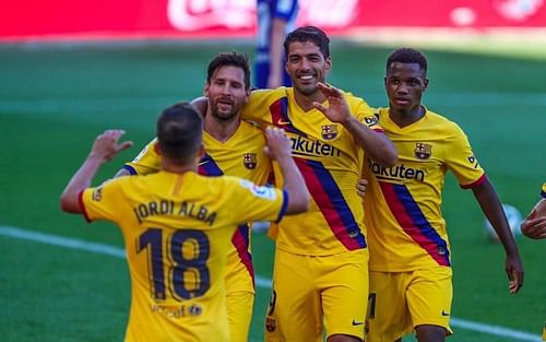Barcelona end an underwhelming season with a whoop