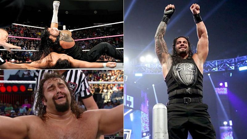 Roman Reigns wins the majority of his WWE matches