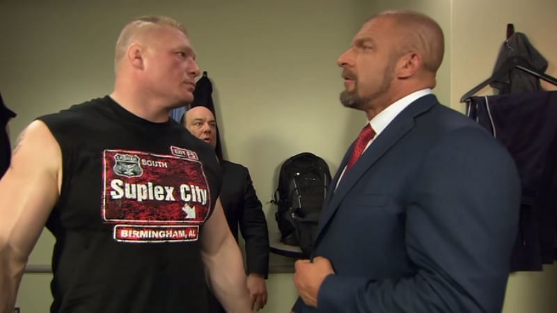 Brock Lesnar once threatened to quit WWE