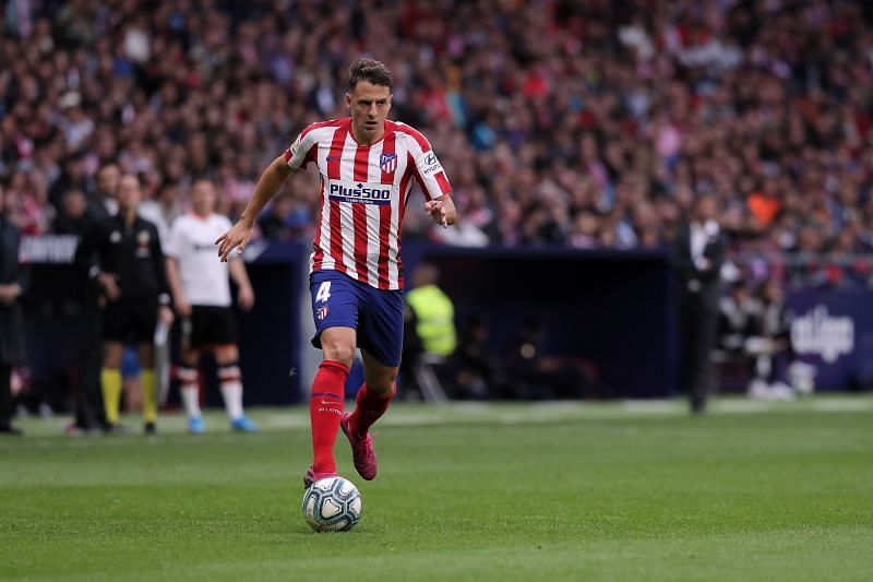 Arias in action for Atletico Madrid