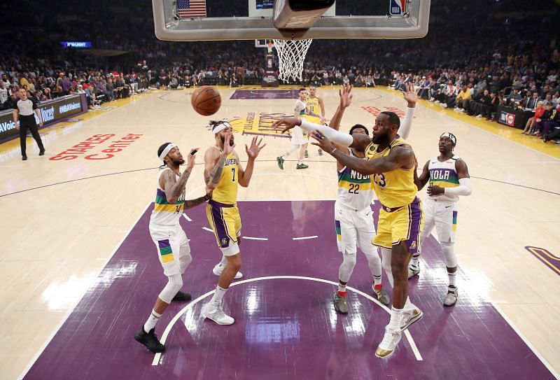 New Orleans Pelicans v Los Angeles Lakers