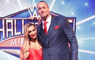 Carmella and Big Cass at WWE Hall of Fame