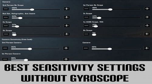 Best Sensitivity For Pubg Mobile Without Gyroscope In