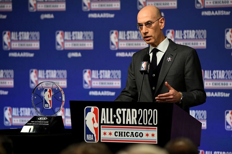 2020 NBA All-Star - NBA Commissioner Adam Silver Press Conference