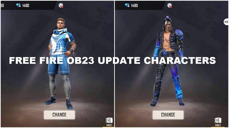 Free Fire OB23 Update Characters