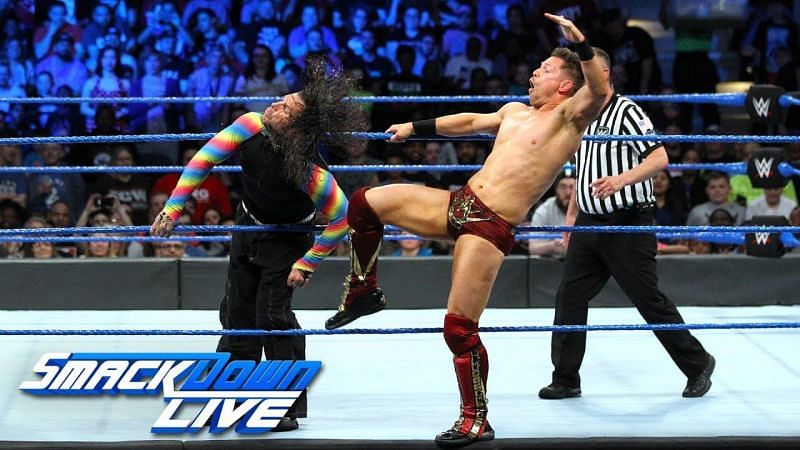 Jeff Hardy and The Miz on WWE SmackDown