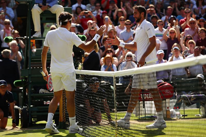 Roger Federer lived to fight another day against Marin Cilic at Wimbledon 2016