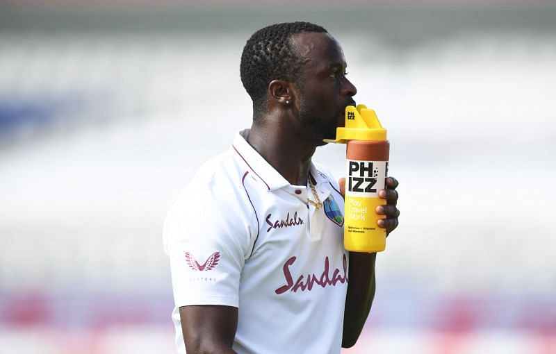 Kemar Roach crossed the 200-wicket mark in Tests during the third Test between England and West Indies