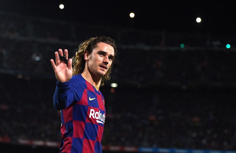Antoine Griezmann has struggled to link up with Messi at Barcelona.