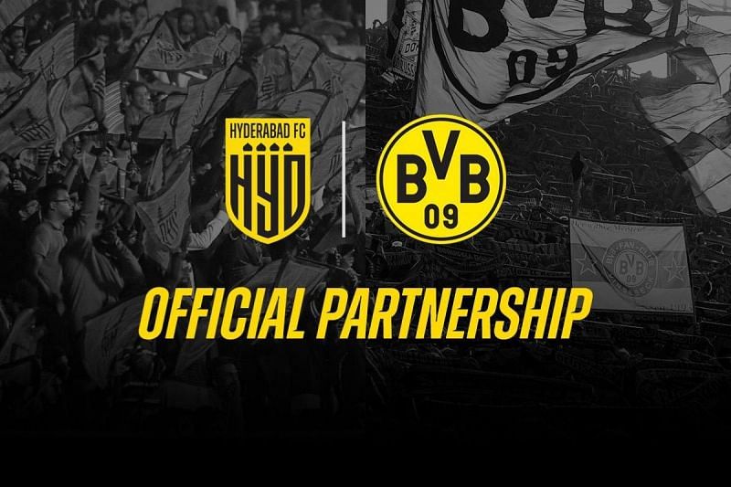 Hyderabad FC and Borussia Dortmund announced their multi-year partnership a few days ago