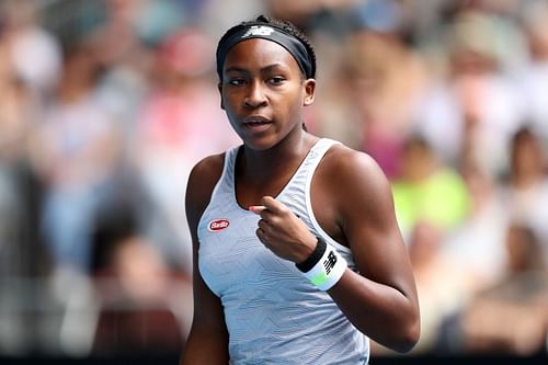 Coco Gauff at the 2020 Australian Open