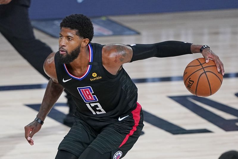 Paul George went scoreless in the first half for the LA Clippers