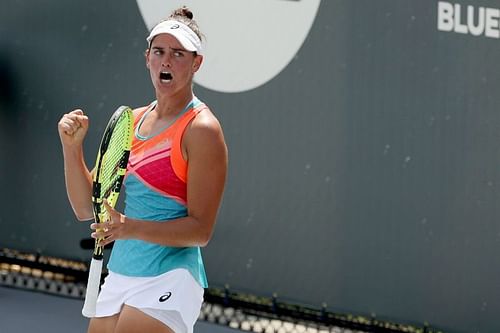 Jennifer Brady won her maiden WTA title a week ago