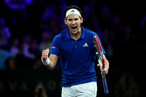 Dominic Thiem at Laver Cup 2019