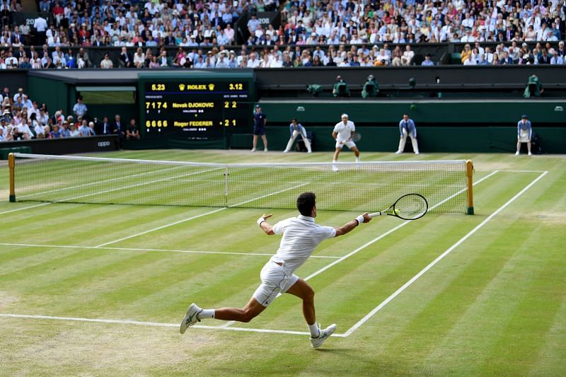 Novak Djokovic has enjoyed immense success against the serve of Roger Federer