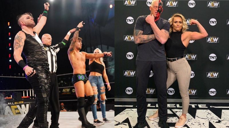 Jimmy Havoc, Kip Sabian, Penelope Ford, Dustin Rhodes and Sadie Gibbs.