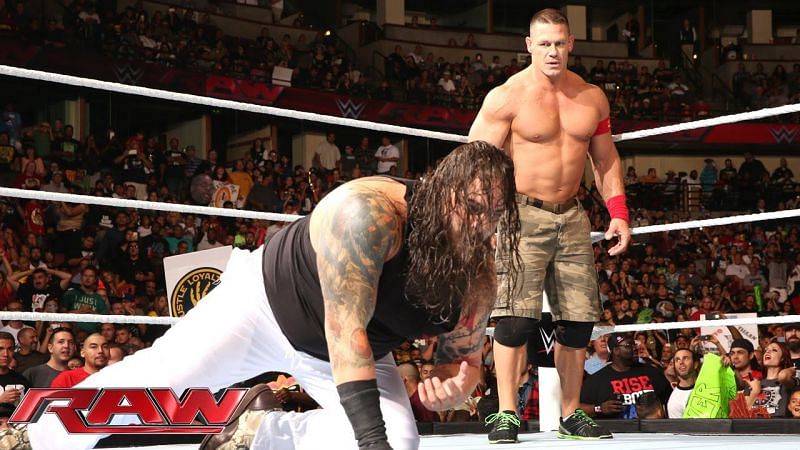 John Cena and Wyatt