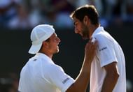 Marin Cilic leads Kudla in the h2h