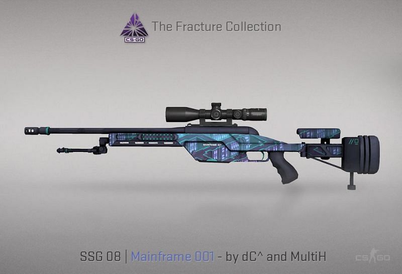 SSG 08 | Mainframe 001 (Picture Courtesy: blog.counter-strike.net)