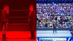 The Fiend confronts Vince McMahon on the WWE ThunderDome episode of SmackDown
