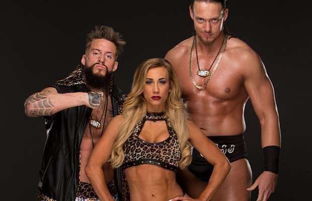 Carmella was part of a team with Enzo &amp; Cass