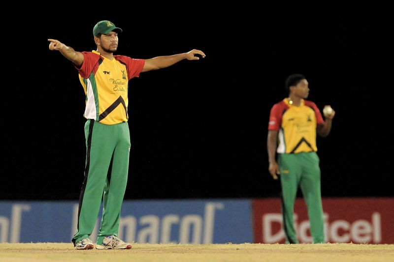 Ramnaresh Sarwan captained Guyana Amazon Warriors in the CPL.