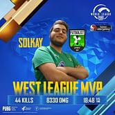 PUBG Mobile: Top 5 kill leaders from PMWL 2020 West Finals