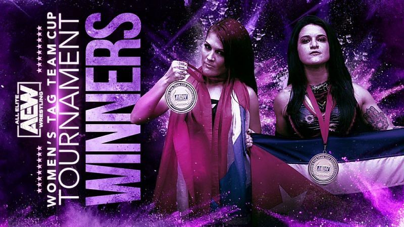 The first ever winners of the AEW Women&#039;s Tag Team Cup have been crowned
