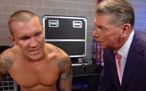 Randy Orton and Vince McMahon