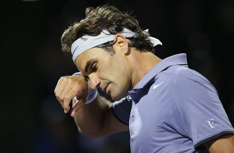 Roger Federer has played only one tournament this year