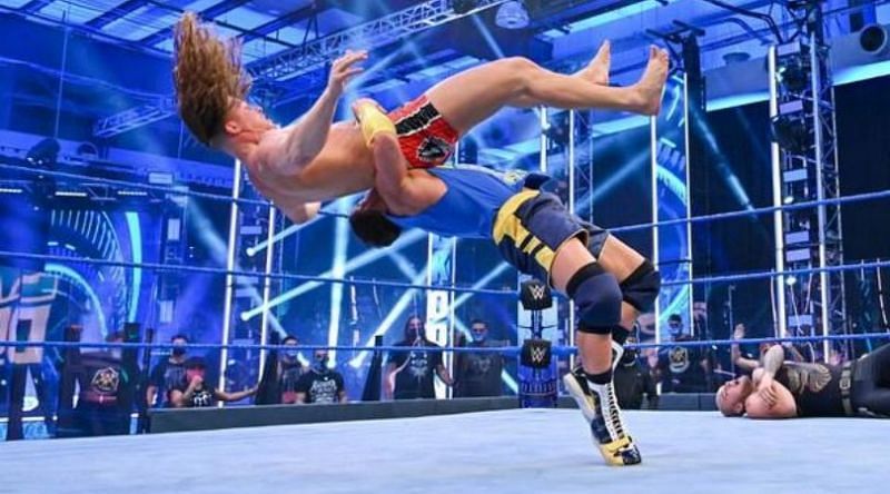 Matt Riddle was attacked by Shorty G on WWE SmackDown