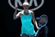 Elise Mertens at the 2018 Australian Open