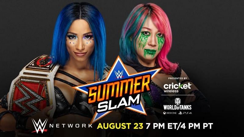 Asuka could become a double champion at SummerSlam