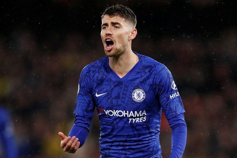 Jorginho was sparigly used by Chelsea boss Lampard post restart