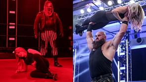 Bray Wyatt reacts to Braun Strowman dropping Alexa Bliss on SmackDown