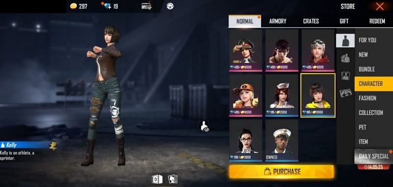 Kelly character in Free Fire: All you need to know