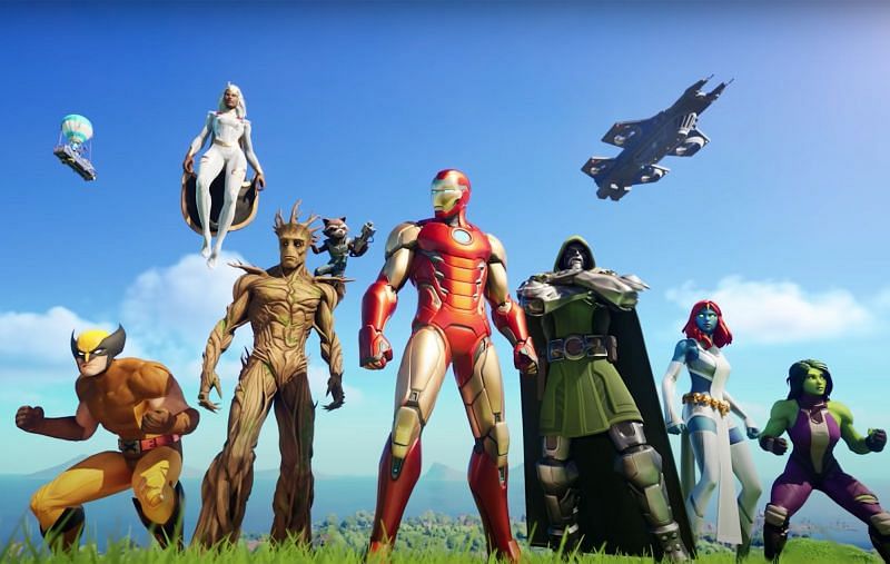Fortnite Chapter 2, Season 4 - Superheroes arrive on the Fortnite Battle Royale island (Image Credits: Epic Games)