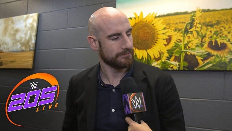 Aiden English has recalled his commentary experience on 205 Live