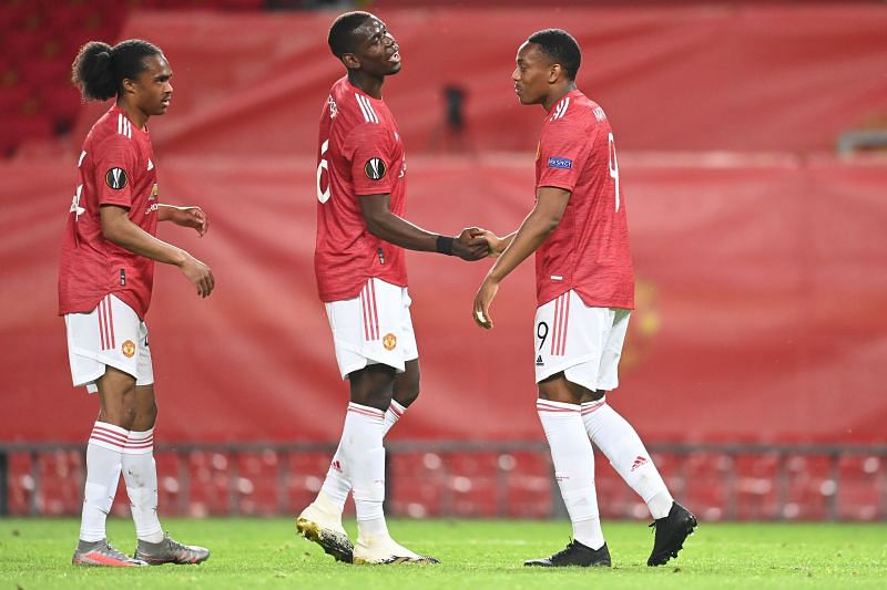Manchester United registered a 2-1 win over LASK to progress to the quarter-finals of the Europa League