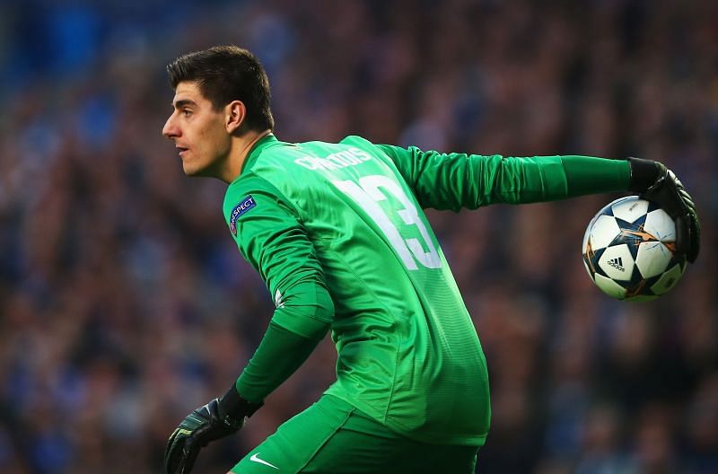 Courtois spent three years on loan at Atletico Madrid