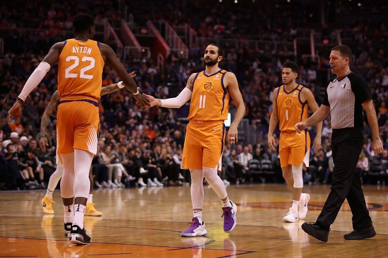 Phoenix Suns triple threat : Ricky Rubio, Devin Booker and Deandre Ayton