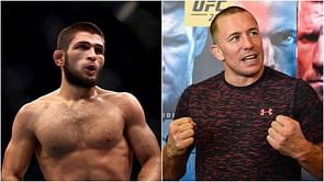 Georges St-Pierre provides the latest update on a fight against Khabib Nurmagomedov