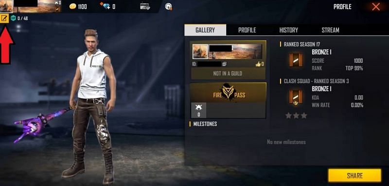 How to change your name in Free Fire?