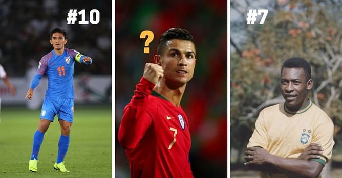 Top 10 international goalscorers of all time