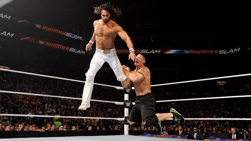 Seth Rollins vs. John Cena at WWE SummerSlam 2015